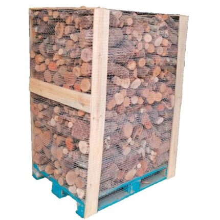 Lavallinen 100 % rautatammea polttopuuta, paino noin 750 kg